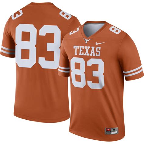 nike men's texas longhorns burnt orange dri-fit replica baseball jersey|longhorns dri fit jacket.